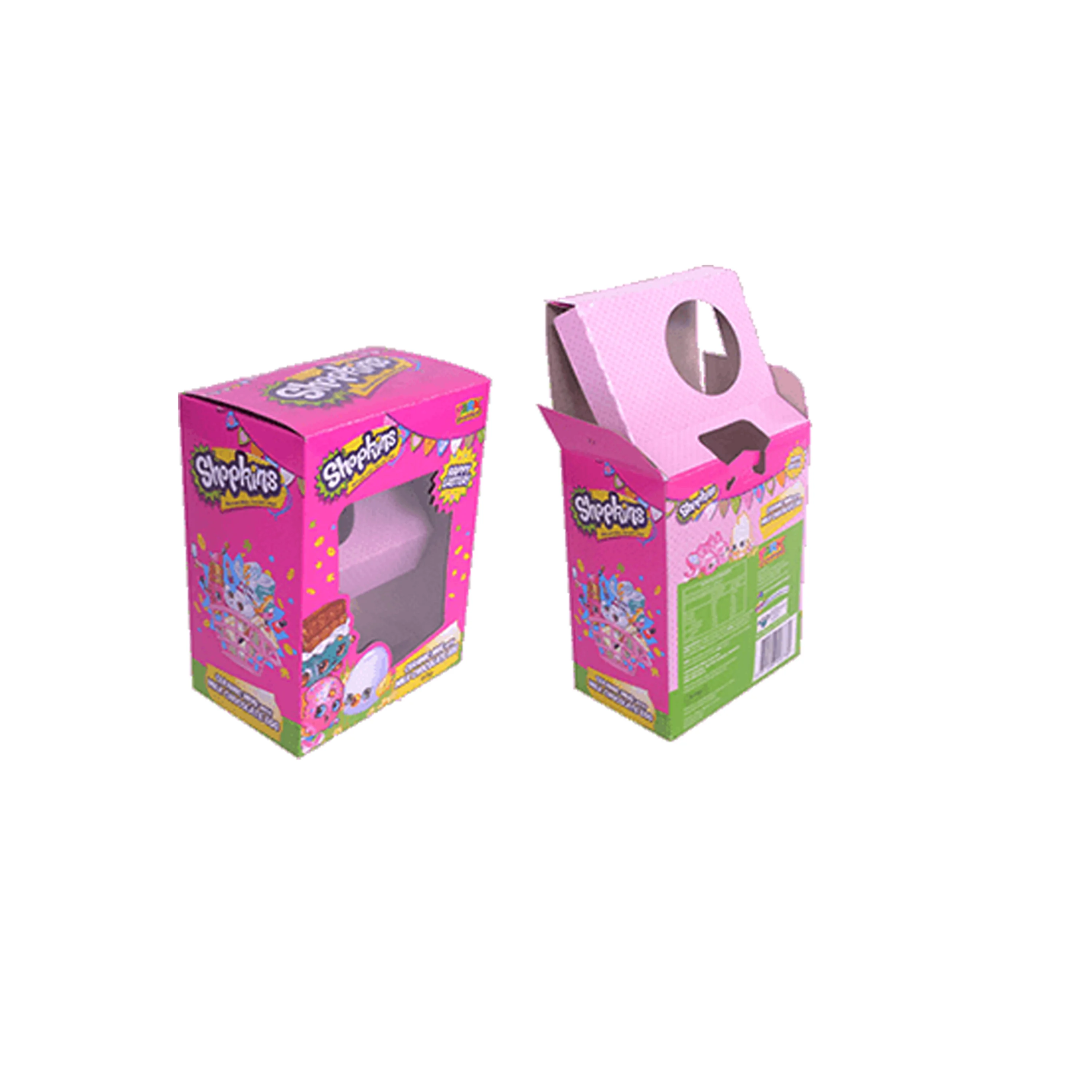 Custom Corrugated Toy Packaging Box Printed Cartoon Design Kids Toy Box