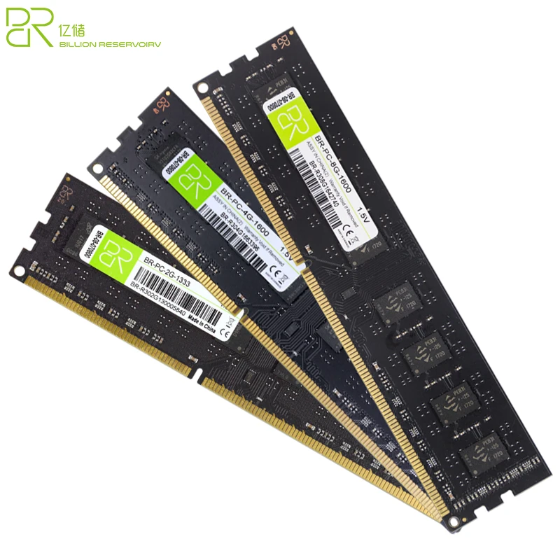 BR Computer Ram DDR3 4GB 8 Gb Ram Ddr3 for Pc Ram Ddr3 8gb 1600mhz Original Chips