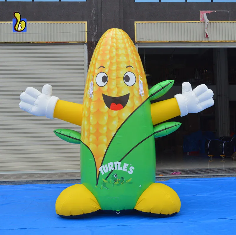 Large Advertising Inflatable Corn Cartoon Character for Sale