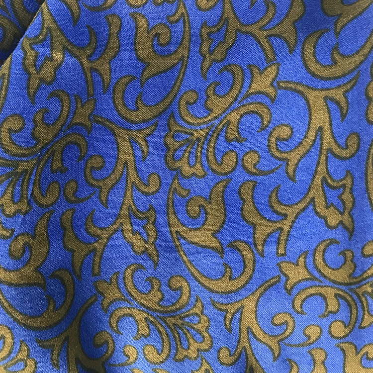 32S 36S дешевая вискозная ткань с принтом из Китая