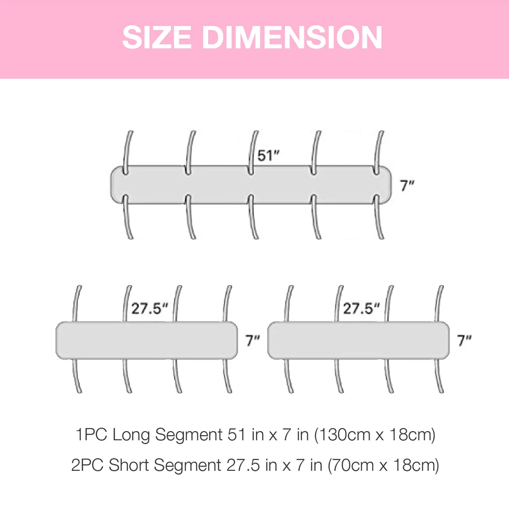 3piece Baby Crib Bumper Cover Protector Set For Standard Cribs Long