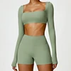 Green Long Sleeves