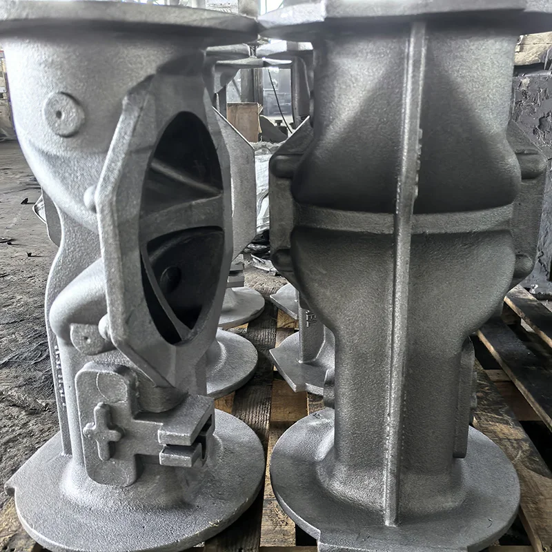 China High Precise Gate Valve Body Carbon Alloy Steel Resin Sand Casting manufacture