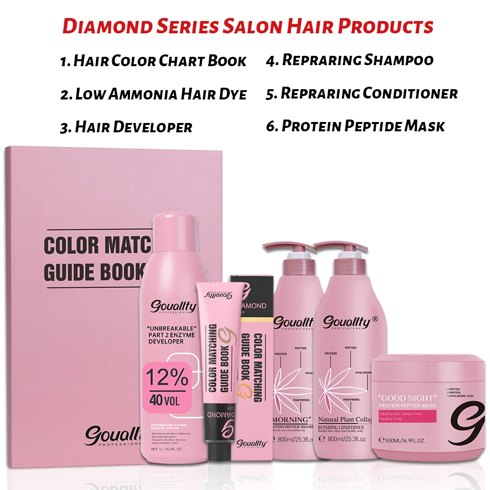 Permanent Hair Coloring Brands Long Lasting Hair Dye Salon Hair Color