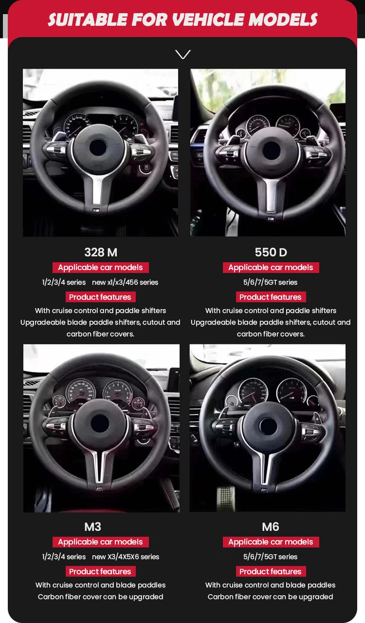 M Performance Alcantara Leather Steering Wheel F20 F22 F30 F32 F10 F12