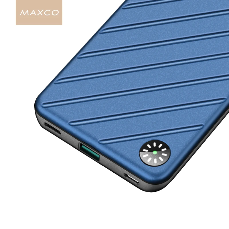 Maxco MPB-P03 Новое поступление 10000 мАч 20 PD Быстрая зарядка портативный внешний аккумулятор для новой серии iPhone 12, Huawei, Xiaomi