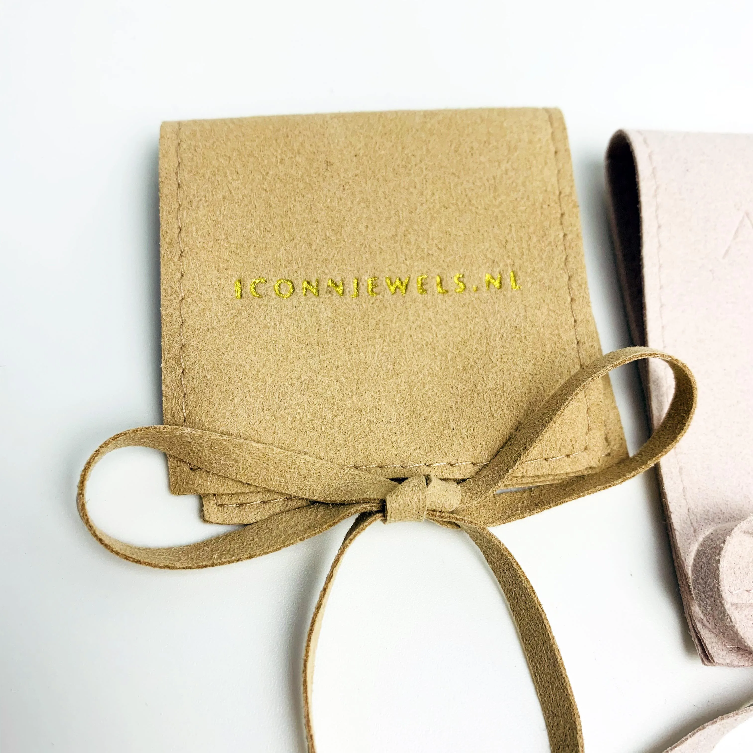 Custom Logo Multifunction Microfiber Jewelry Bag Packaging Jewelry Pouch With Box details