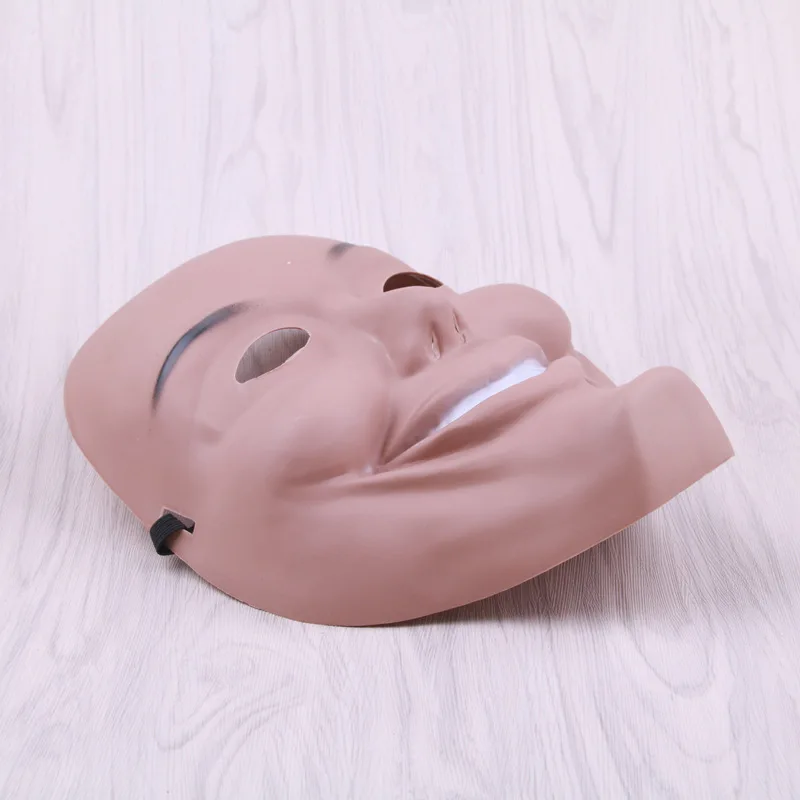 Halloween Female Horror Mask with Wig MOMO Cosplay Costume Props Scary Latex and EVA Material for Decorations