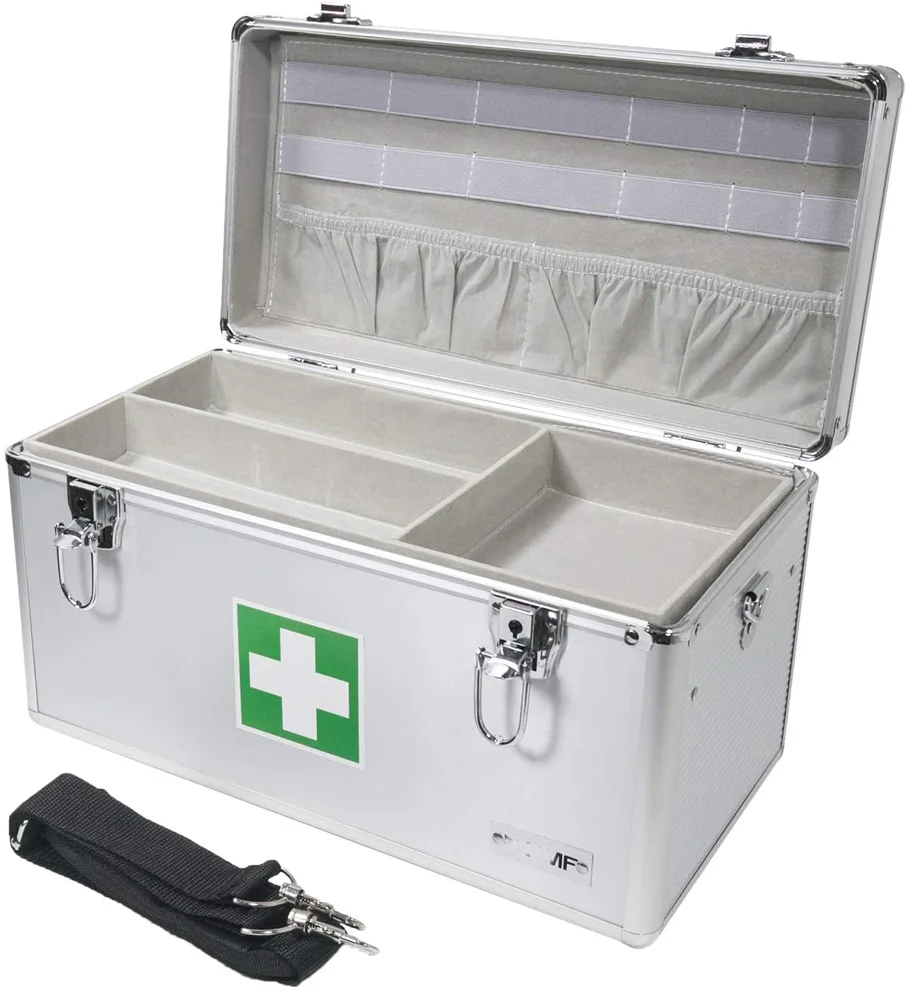 Контейнер медицинский купить. Алюминиевый медицинский ящик. Медицинский кейс алюминиевый. Чехол для инструментария медицинского. Ящик для медицинских инструментов.