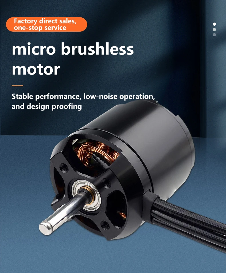 High-speed External Rotor Motor, Waterproof, Brushless, FPV - detail 4