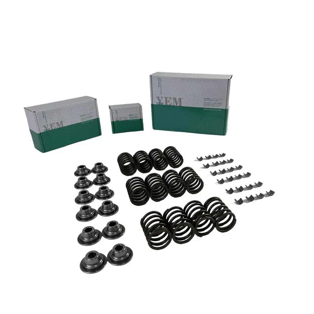 Valve Spring Kit Spring Seat & Retainer D1146 for Doosan / DEVELON OEM Engine Parts