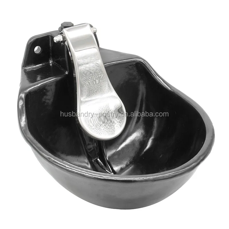 HORSE STABLE DRINKER Automatic Bowl Cattle Cow 1/2" Cast Iron Stainless Steel 