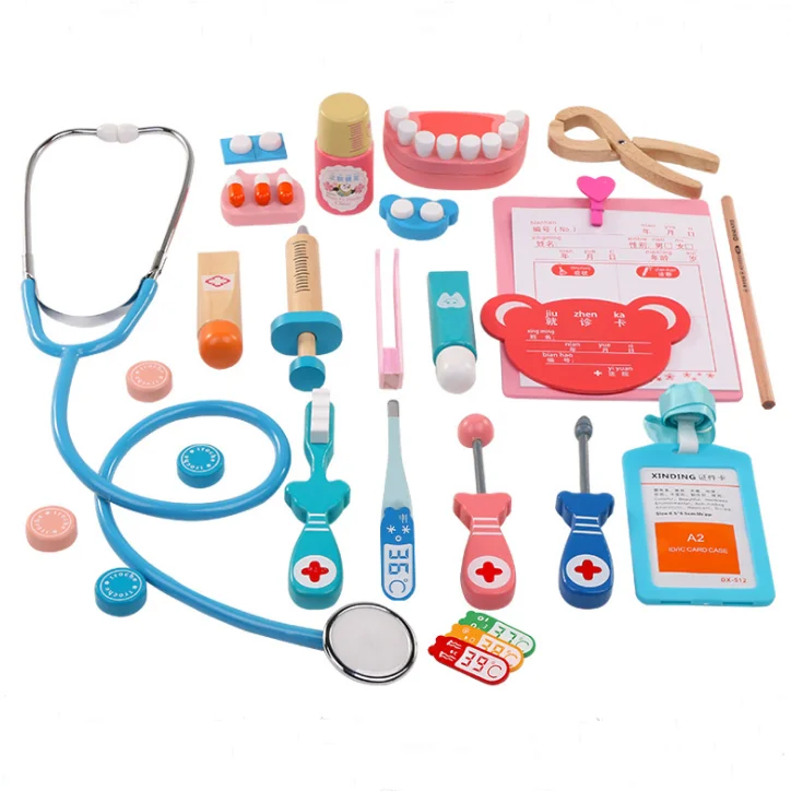 Деревянный комплект для ролевых игр «сделай сам» имитация набор дантиста