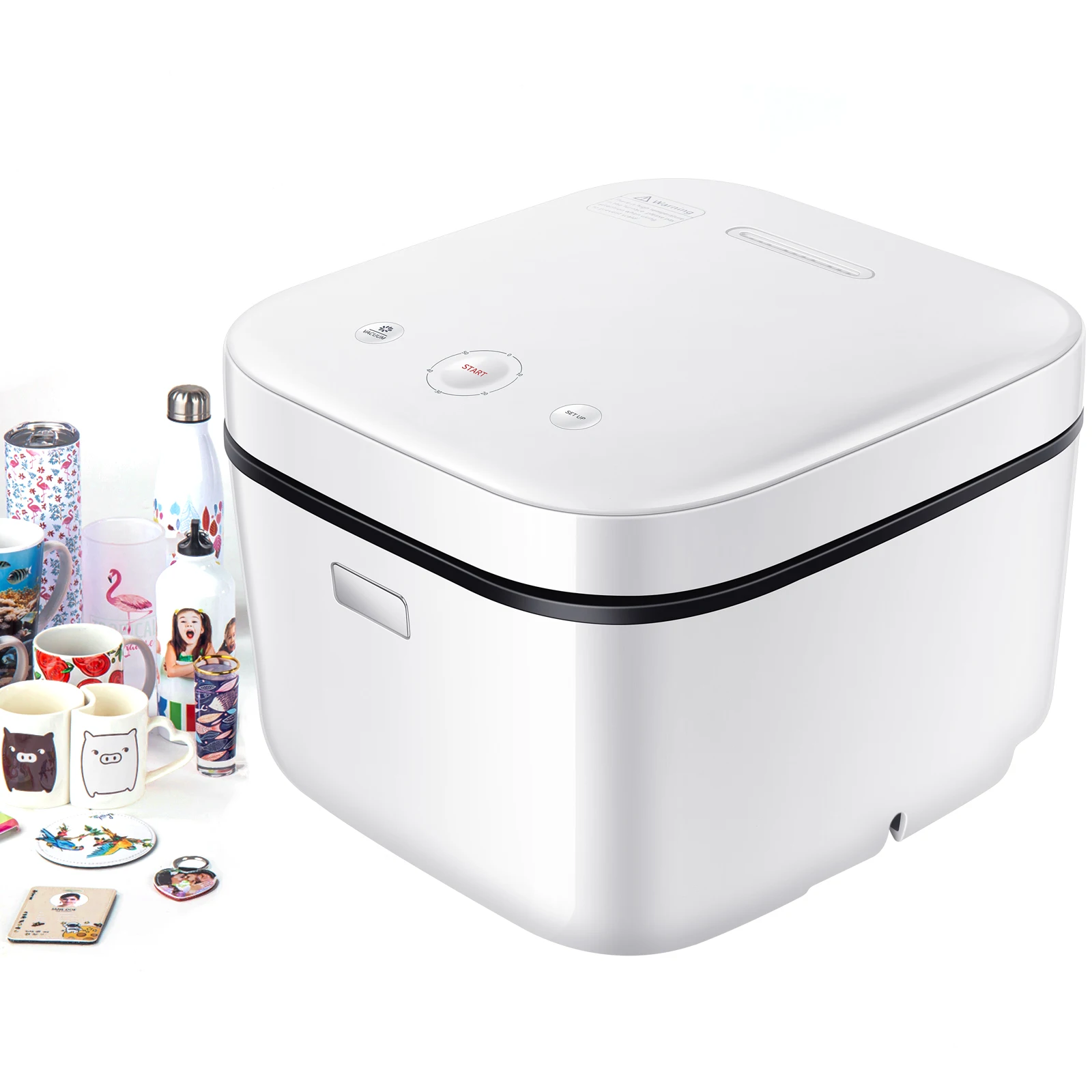 Freesub Phone Case 3D Sublimation Vacuum Heat Press Machine All in One Mug Tshirt Printing Machine