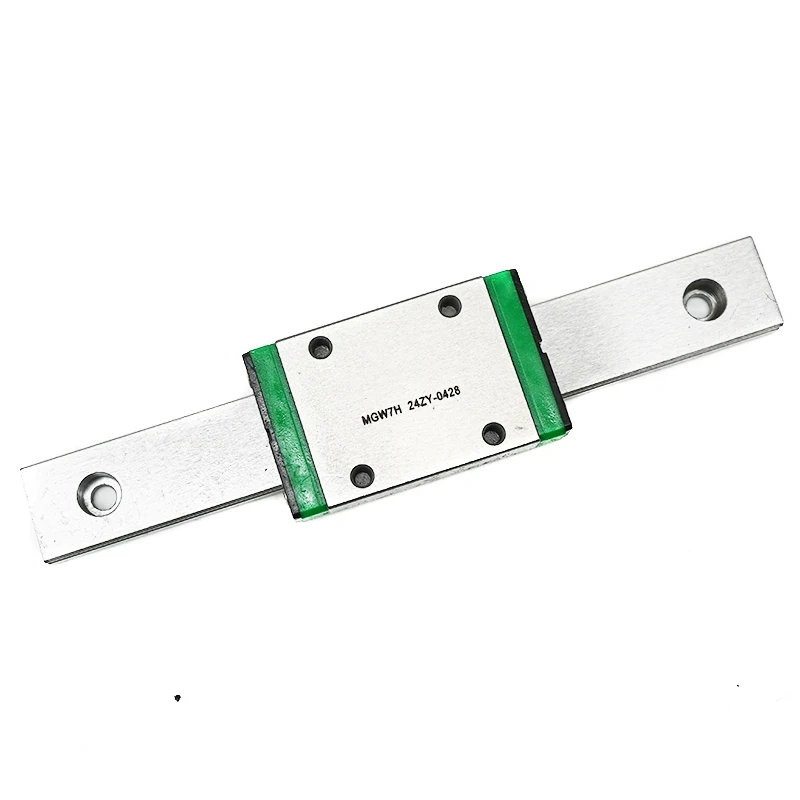 14mm Wide Miniature Linear Motion Sliding Guide Rail MGW7 Length 80mm 90mm 100mm 110mm With MGW7C MGW7H Bearing Blocks