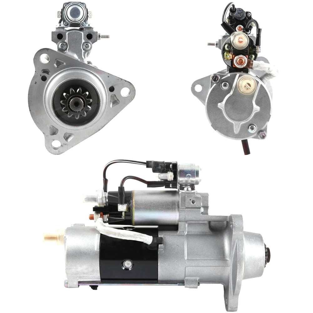 IZUMI Starter Motor for Mitsubishi 6D31 6D32 M009T60471 50103006592 Industrial Engine Parts