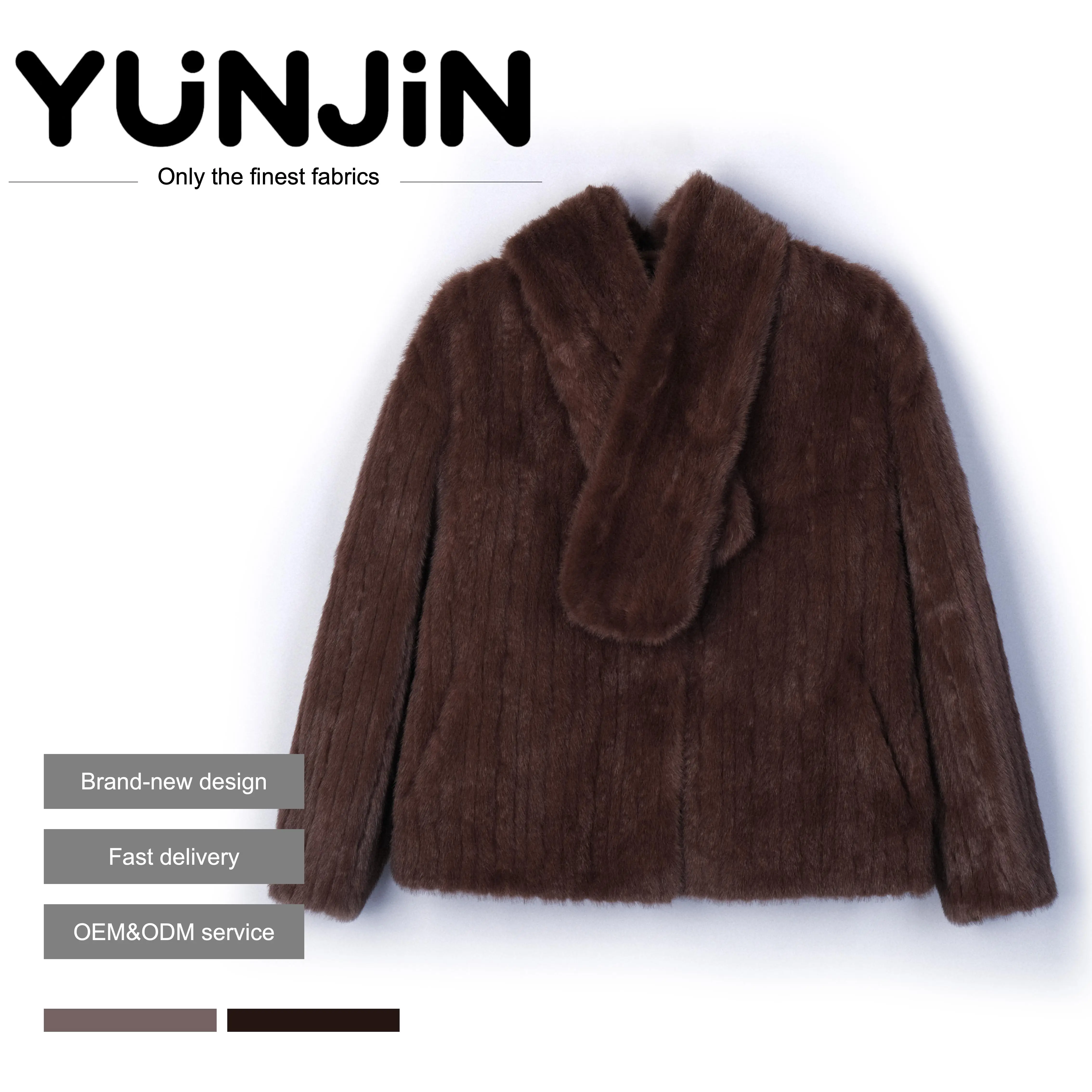 High Quality Women's New Autumn Winter Faux Fox