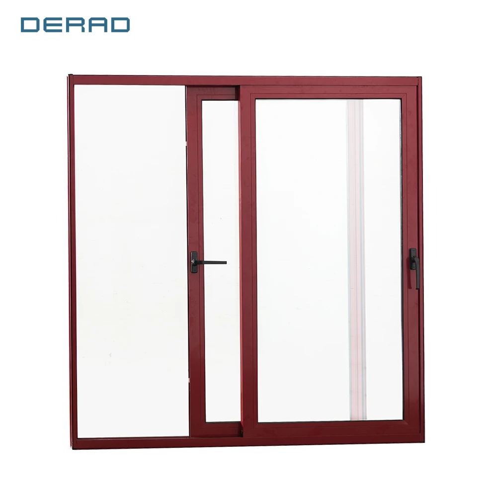 Exterior Glass Doors Balcony Aluminum Lift Sliding Doors Aluminium Alloy Sliding Doors with Double Tempered Glass.