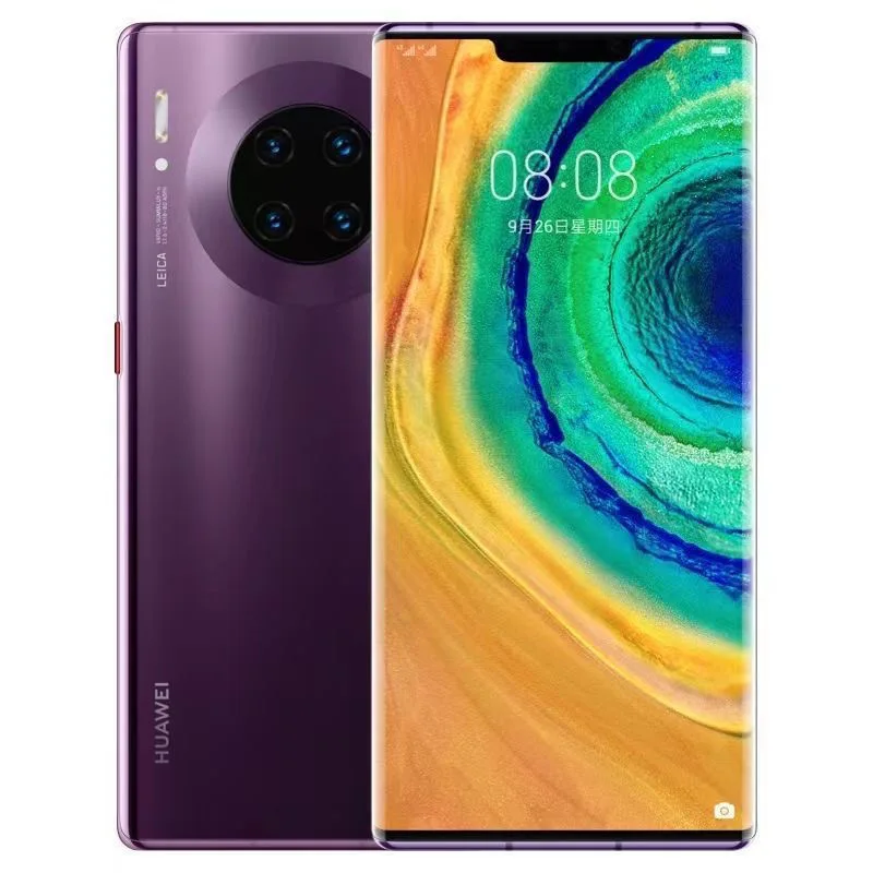 HUAWEI Mate30pro5G レザーオレンジ ファーウェイ、5G対応4/60pと最大7680pのハイスピード撮影機能を