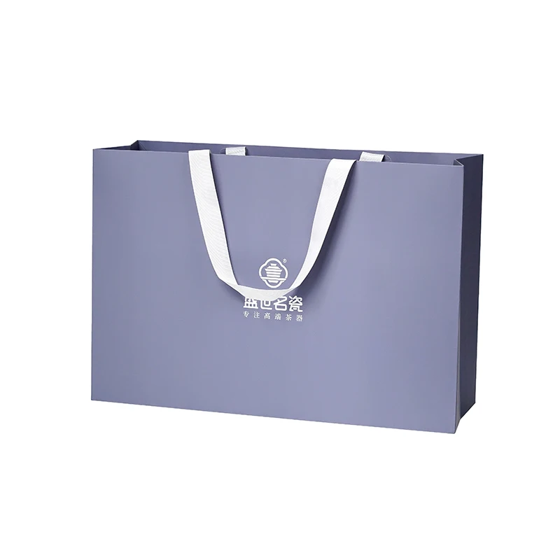 Custom Luxury Paper Bag Personalized Kraft Shopping Gift Packaging Bags with Your Own Logo