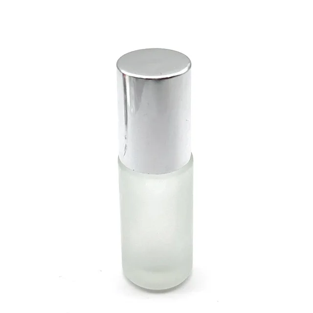 Ruipack Custom Glass Bottle Frosted Glass Matte Black Roll On Bottle