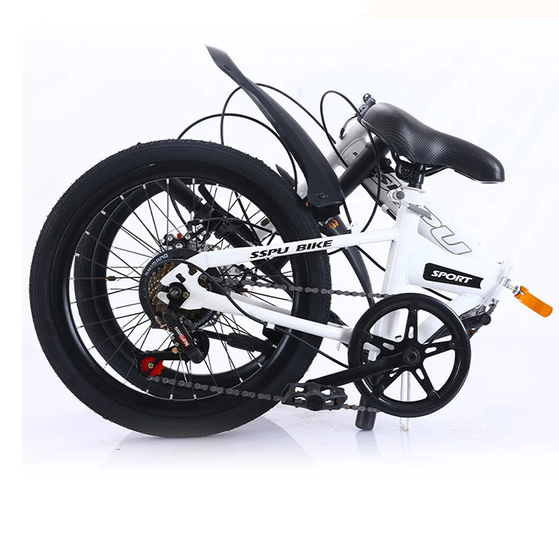 スマート折りたたみ自転車16/20インチ7スピードカスタマイズ折りたたみ