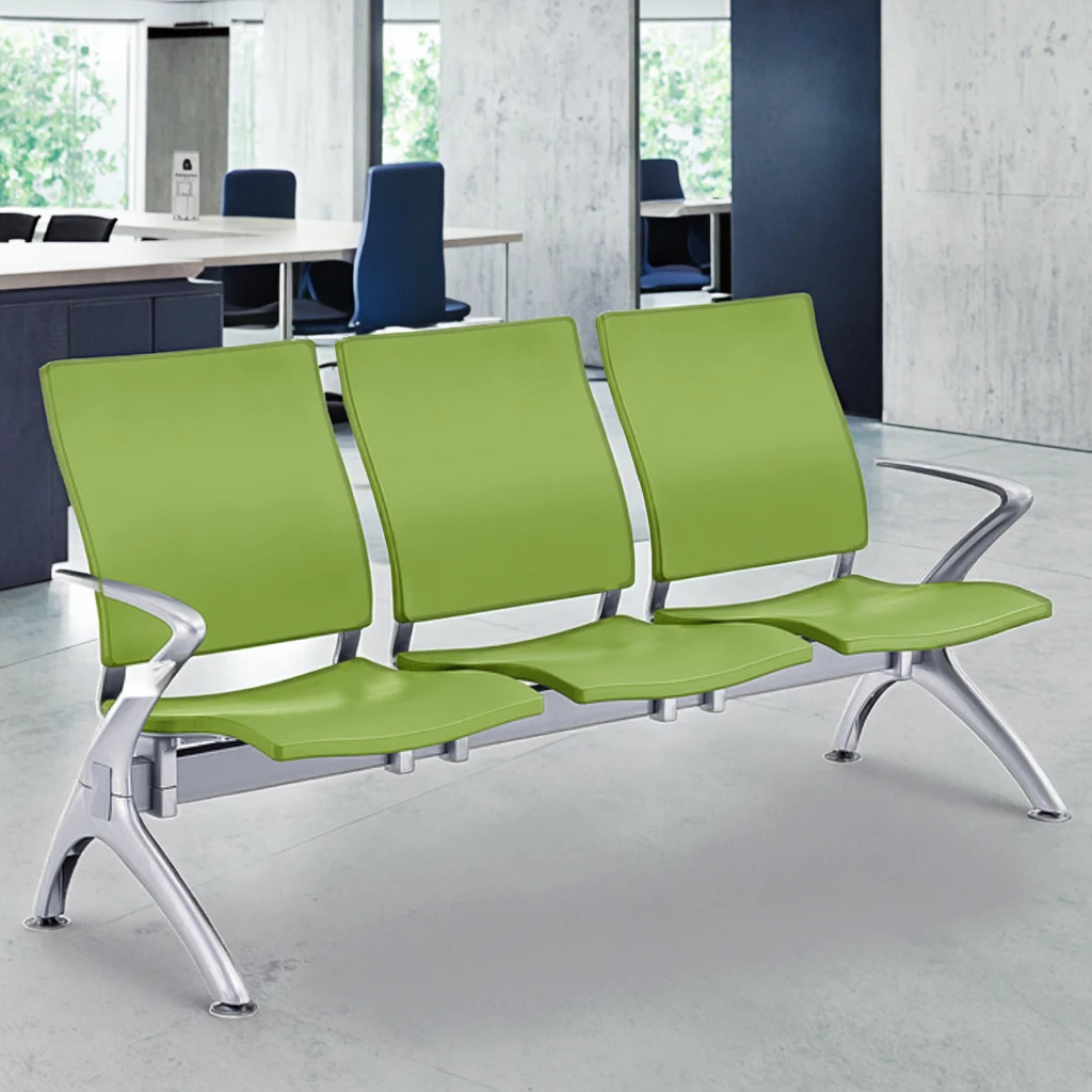 Multi-Position Ergonomic Steel Framework Modern Hospital Chair for Healthcare Adaptable Use in School and Office Durable 3