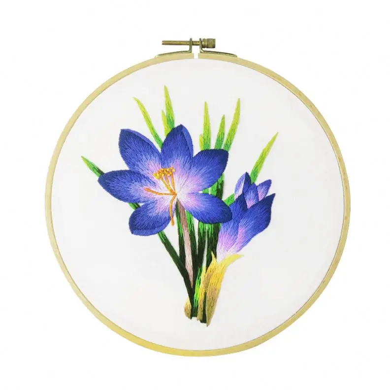 Lyc-2733 Цветочная вышивка кружевной ткани вышивкой ручной работы турецкие настенные светодиодные лампы для домашнего интерьера ручной работы украшения наборы для вышивания