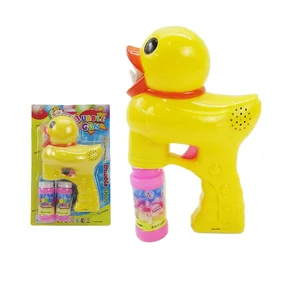 EPT Lovely Cartoon Duck Soap Bubble Gun Toys for Kids
