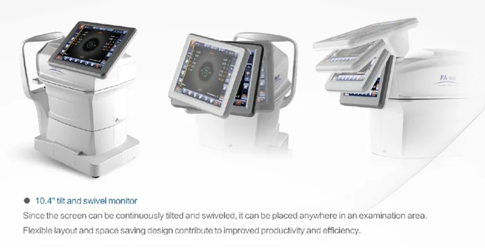 FA-100 China Ophthalmic Equipment Auto Refractometer Keratometer For Eye Exam