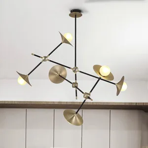 JACKSUN Nordic Pendant Lights for Living Room Bedrooms Dining Areas Postmodern Minimalist Model Home Store Decorative Lighting