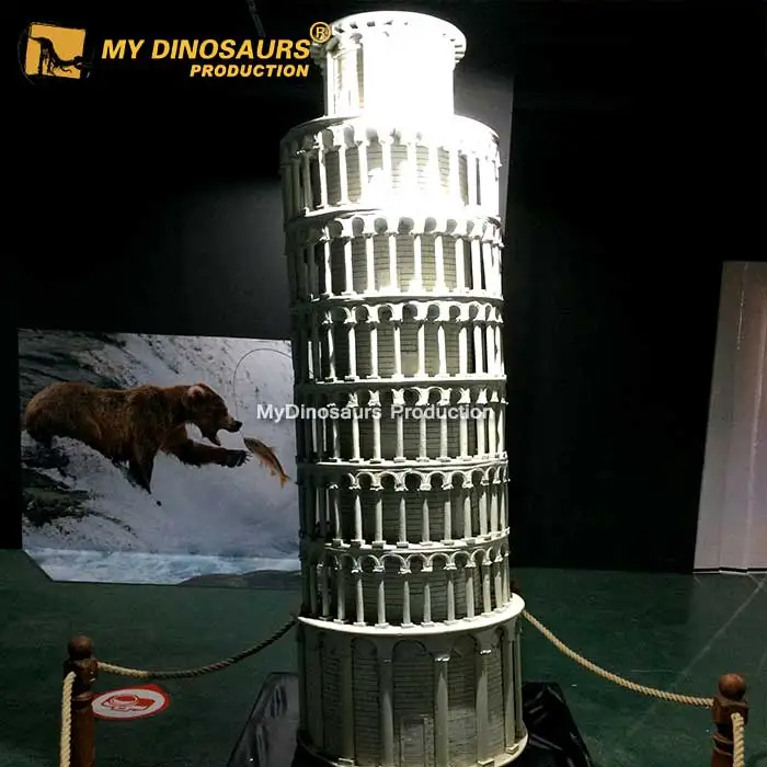 Z MY DINO ミニサイズ ミニチュアビルディング イタリア ピサの斜塔
