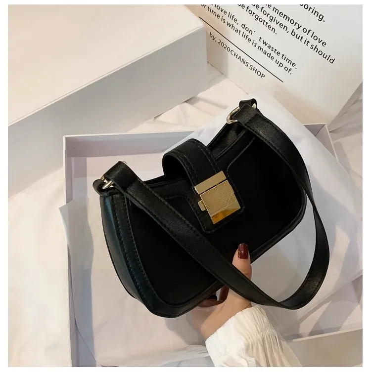 2023 New Hot Selling Woman Fashion Bags With Lock Urban Commuting Woman ...