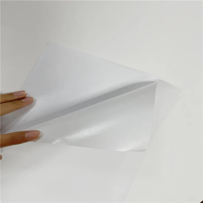 Jumbo Roll Self Adhesive  Hot Melt 80g C1S Art Paper Waterproof Glassine Sticker for Label Printing