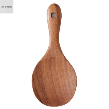 JINFANLI Vintage Decor Double Partition Round Wooden Display Tray for Home Kitchen Macaron Plate Cake Serving Handmade Tableware