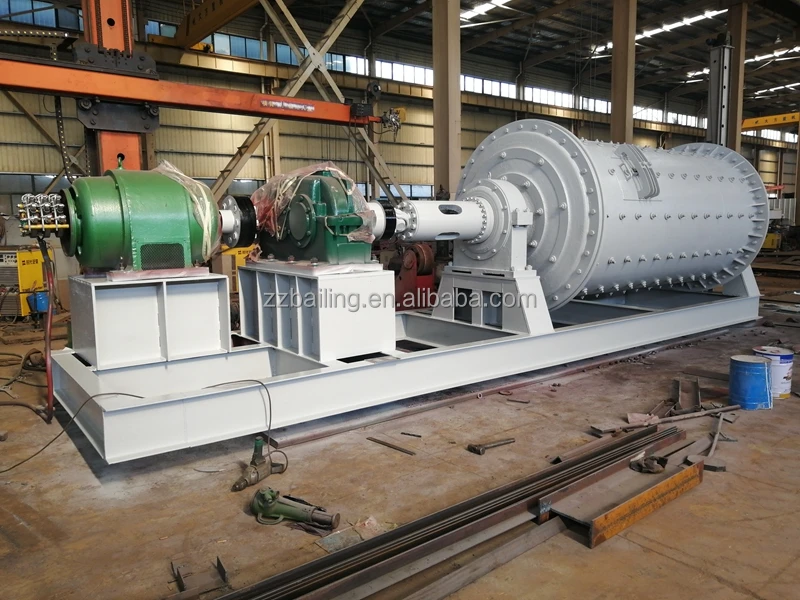 Customizable long life service center drive no gear ball mill grinding machine