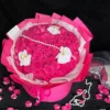 Rose pink-love at first sight-99 freud roses+lights