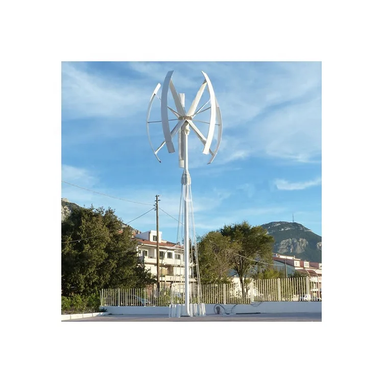 Chinese windgeneratoren ALLRUN merk micro verticale windturbine thuisgebruik 5000W windenergie verticaal