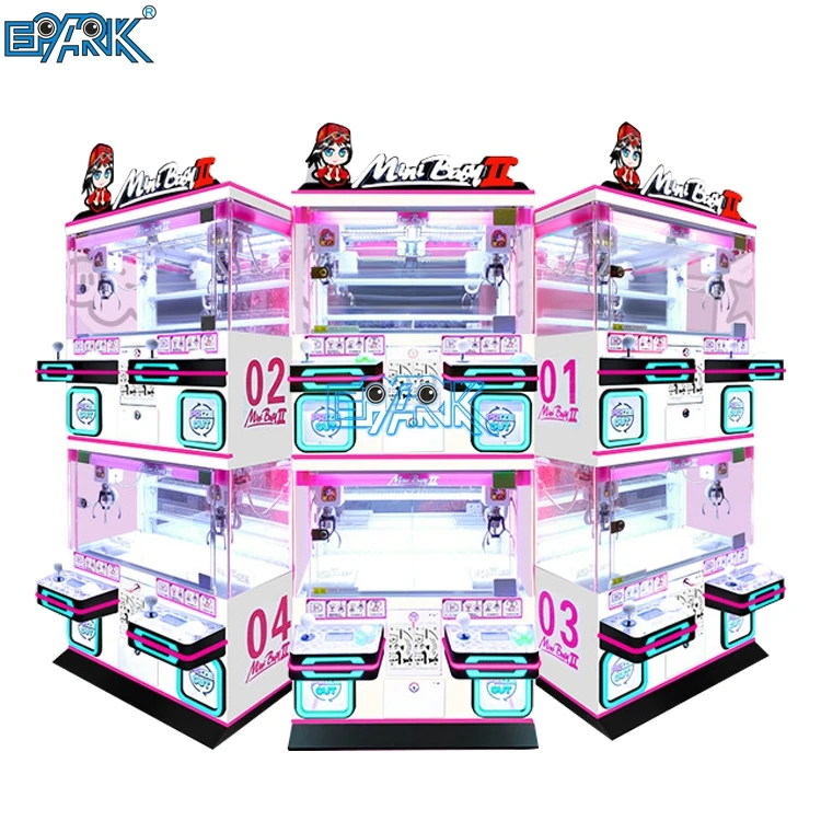 EPARK Coin Operated Game Machine Arcade 4 Players Claw Machine for Sale