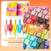 66 colors + finished color swatch card