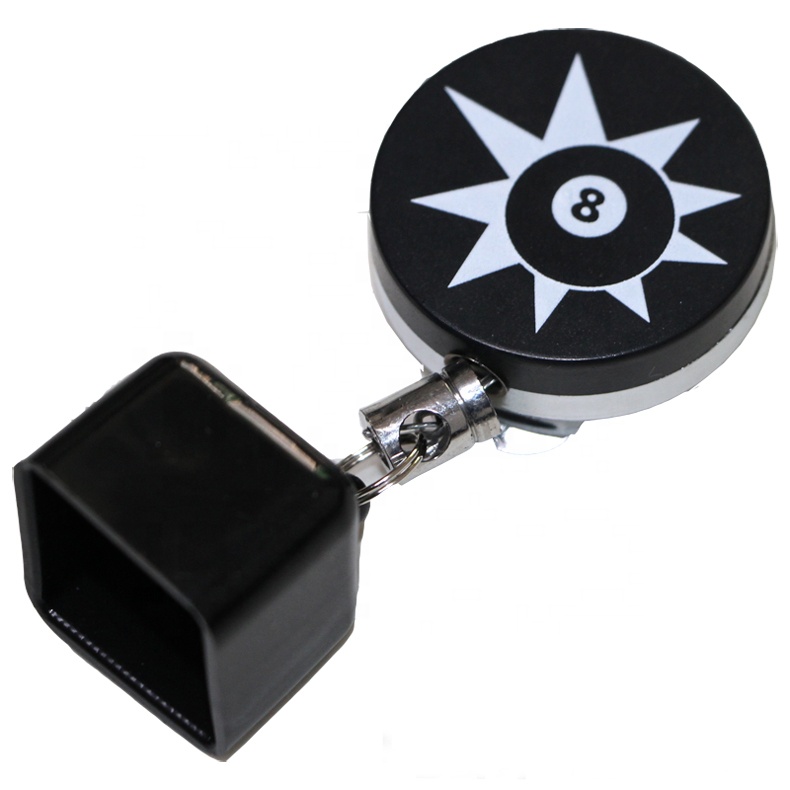 Аксессуары для бильярда, портативный выдвижной держатель для бильярда с зажимом для ремня