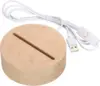 Legno-Bianco Caldo-Rotondo 100x100x35mm, fessura da 5mm
