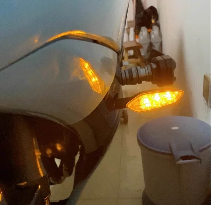 Front and Rear Led Turn Signal Light for Yamaha FZ6 FZ1 FZ8 N/S FAZER XJ6 Diversion XJ6N TDM 900 Accessories