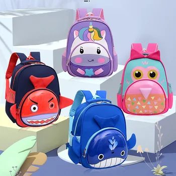 2024 wholesale kids unicorn best price school bag high quality cute cartoon backpack for boys and girls