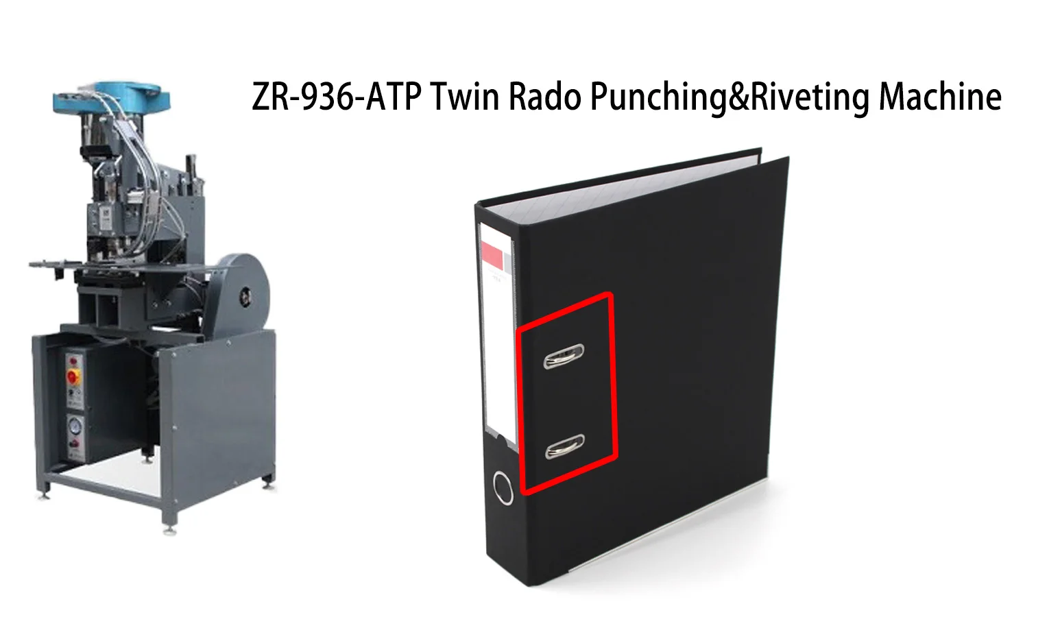 High Capacity A4 Lever Arch File Folder Making Machine Binder Office