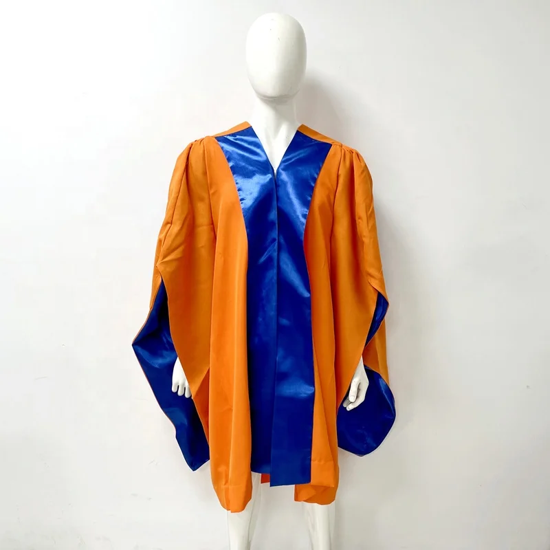 slim fit dress slacks Kingston University Doctorate Gown, Hood & Hat Set – Evess Group main image 1