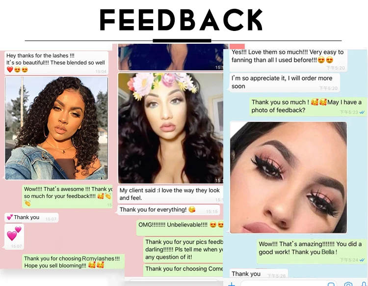 Набор из 19 ресниц для наращивания, Набор накладных ресниц для выращивания ресниц для начинающих