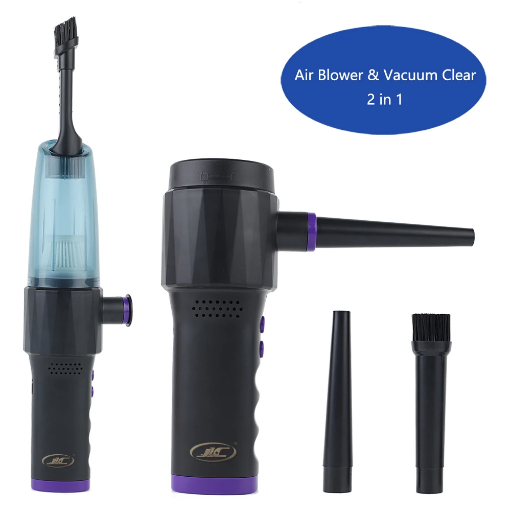 Air Duster Vacuum Cleaner 2 In 1,Keyboard Cleaner Air Duster Vacuum
