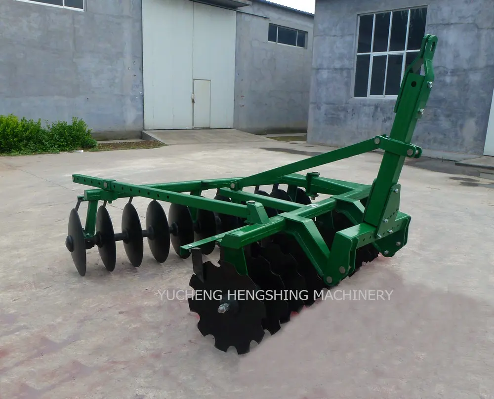 Agricultural equipment farm tractor mounted offset disc harrow for sale