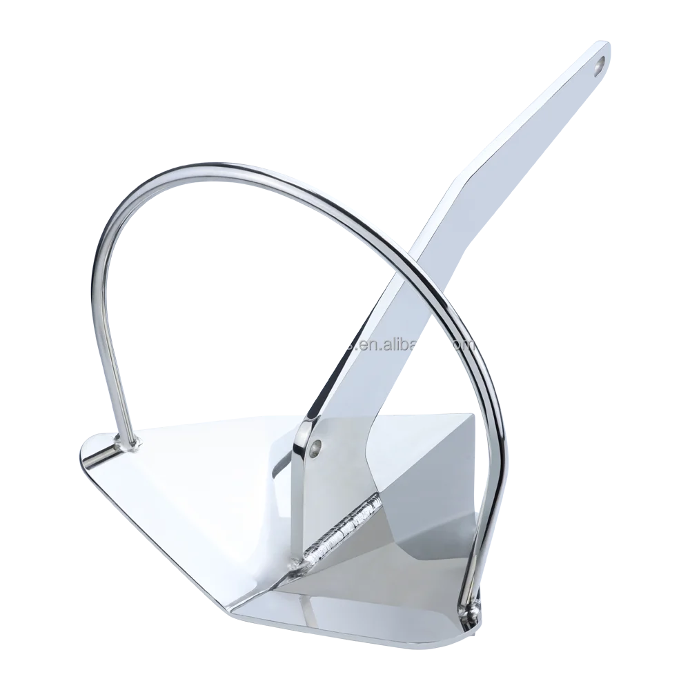 Âncora de Alta Qualidade para Barco em Aço Inoxidável 316, Âncora de Pá, Acessórios de Ferragens Marítimas